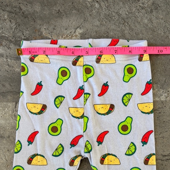 Old Navy Kids Pajama Set, T-shirt and Long Pants, Let’s Taco Bout It, Size 5T - Picture 12 of 17